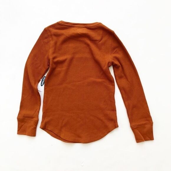 Old Navy NWT LOVE waffle long sleeve top S(6/7) - Picture 4 of 4